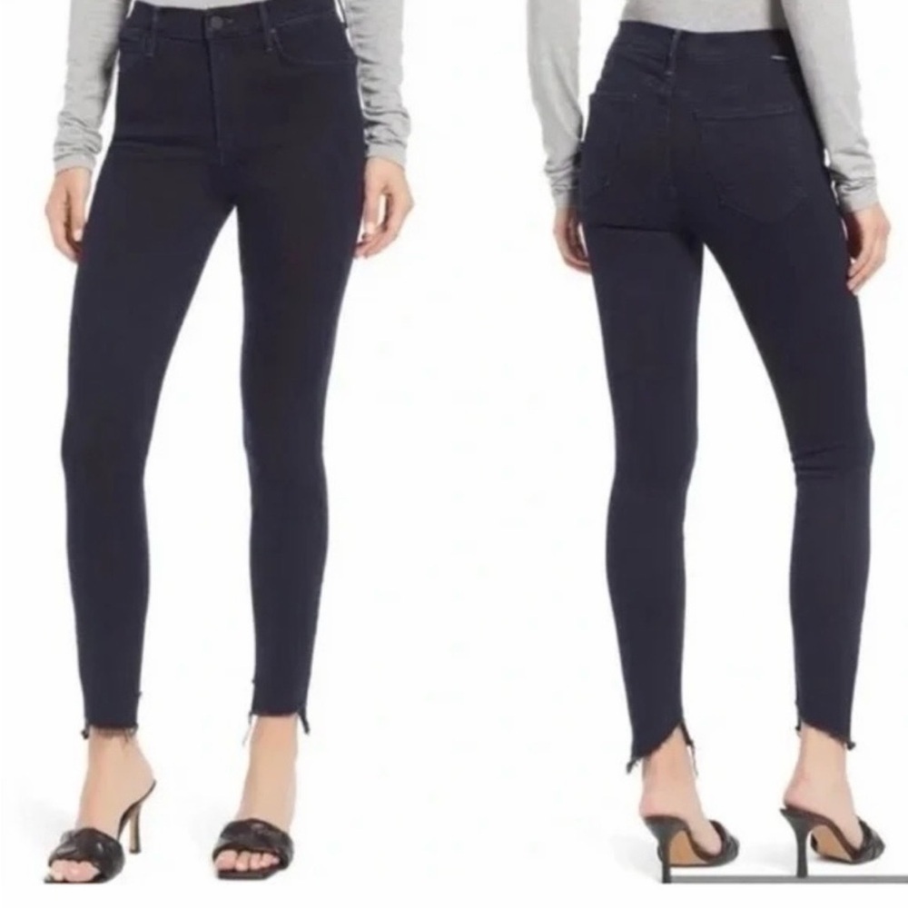 Mother The Stunner Zip Two Step Fray In Holding Hands. Size 28